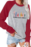 Teacher Crayons,Crayons Kids Caffeine Long Sleeve Top Women UNISHE Wholesale