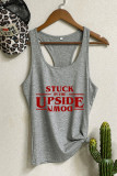 Stuck in the Upside Down ,Stranger Things Sleeveless Tank Top Unishe Wholesale