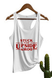 Stuck in the Upside Down ,Stranger Things Sleeveless Tank Top Unishe Wholesale