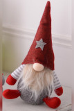Heart Patchwork Hat Santa Dwarf MOQ 3pcs