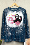 No you hang up, Funny, Scream, ghost face calling Bleached Long Sleeves Top Unishe Wholesale