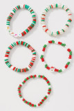Clay and Beads Bracelet MOQ 5pcs