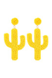 Cactus Bead Earrings MOQ 5PCs