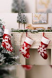 Red and White Christmas Stockings MOQ 3pcs
