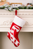 Red and White Christmas Stockings MOQ 3pcs