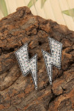 Rhinestone Lightening Earrings MOQ 5pcs