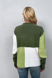 Colorblock Knitting Pullover Sweater