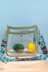Printed Strap Clear Crossbody Bag MOQ 3pcs 