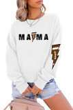MAMA Football  Lightning Pullover Longsleeve Sweatshirt Unishe Wholesale