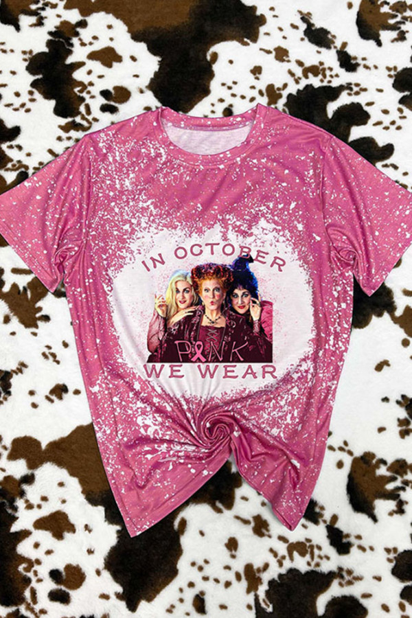 In October We Wear Pink,Hocus Pocus Halloween Graphic Tee Unishe Wholesale