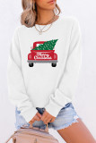 Red Truck Farmhouse Christmas Tree Sweatshirt Unishe Wholesale