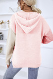 Color Block Knit Hooded Sweaters