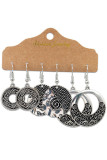 Ethnic Western Earrings 3pcs Set MOQ 5 sets