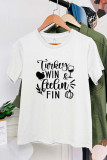 Turkey Wine & Feeling Fine Printed Short Sleeve T Shirt Unishe Wholesale