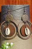 Bohemian Hollow Out Tassel Western Earrings MOQ 5pcs