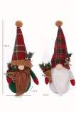 Christmas Plaid Hat Gnomes MOQ 3pcs