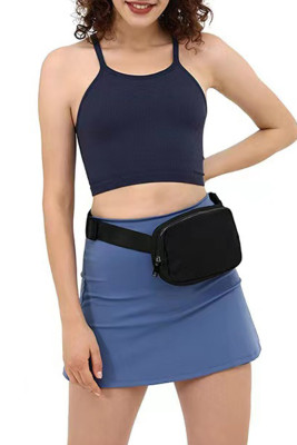 Plain Nylon Adjustable Belt Waist Bag MOQ 3pcs