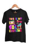 This Is My 90s Costume,Hippie Graphic Printed Short Sleeve T Shirt Unishe Wholesale
