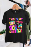 This Is My 90s Costume,Hippie Graphic Printed Short Sleeve T Shirt Unishe Wholesale