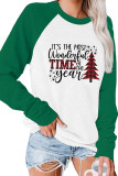 It's The Most Wonderful Time Of The Year，Christmas couple Long Sleeve Top UNISHE Wholesale