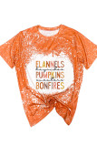 Flannels Hayrides Pumpkins Vintage Christmas Graphic Tee Unishe Wholesale