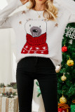Christmas Cartoon Bear Knitting Sweater