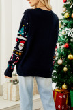 Christmas Tree Snowman Knitting Sweater