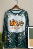 Love Fall Y'All Bleached Long Sleeves Top Unishe Wholesale