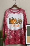 Love Fall Y'All Bleached Long Sleeves Top Unishe Wholesale