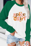 Pumpkin Spice Girl Retro Fall Thanksgiving couple Long Sleeve Top UNISHE Wholesale