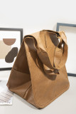 Large Capacity Soft Leather Tote Bag MOQ 3PCS