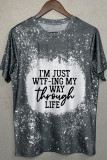 WTFing My Way Through Life Graphic Tee Unishe Wholesale