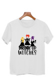 Halloween  Drink Up Witches  Sanderson Sister Couple Shirt Unishe Wholesale