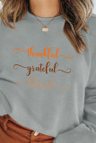 Thankful, Grateful, Blessed Sweatshirt Unishe Wholesale 