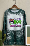 I Put The Boo In Boujie Halloween  Bleached Long Sleeves Top Unishe Wholesale