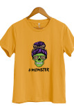 Halloween Momster skull Couple Shirt Unishe Wholesale