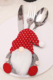 Christmas Table Decor Snowman Santa Silverware Holders MOQ 5PCs