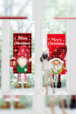 Christmas Home Decor Santa Grinch Hanging Flag MOQ 3PCs