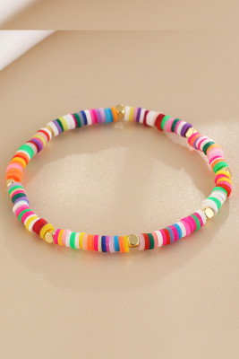Multicolor Clay Bracelet MOQ 5pcs