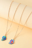 Colorful Butterfly Necklace MOQ 5pcs