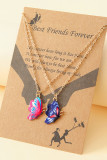 Colorful Butterfly Necklace MOQ 5pcs