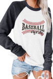 Baseball Mom couple Long Sleeve Top UNISHE Wholesale
