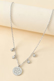 Sunflower Steel Chain Necklace MOQ 3PCs 