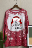 You serious clark  Christmas Bleached Long Sleeves Top Unishe Wholesale