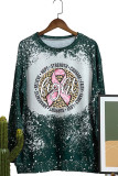 Fighter Breast Cancer Bleached Long Sleeves Top Unishe Wholesale