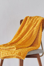 Flannel Fleece Texture Throw Blanket MOQ 3PCS