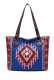Linen Knit Aztec Print Tote Bag MOQ 3pcs