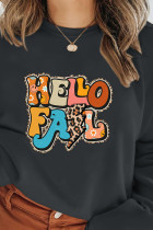 Hello Fall Leopard Sweatshirt Unishe Wholesale