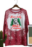 Have A Holly Dolly Christmas Long Sleeve Top Women UNISHE Wholesale