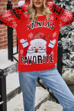 Sequin Splicing Santa Christmas Knit Sweaters